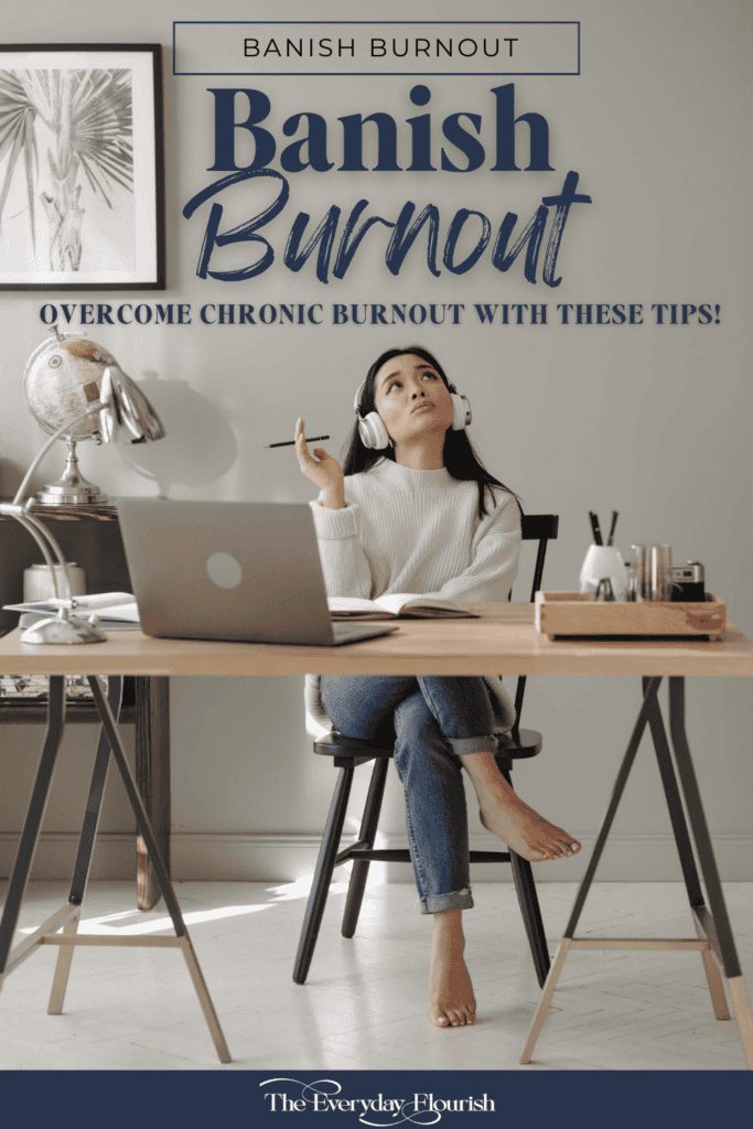 woman contemplating ways to overcome burnout